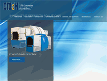 Tablet Screenshot of cmhltd.com